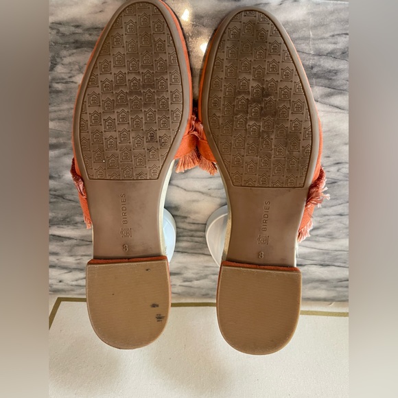 Birdies Ani fringe quilted mule flats. Size 8 - Picture 8 of 14